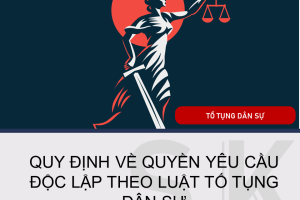 Quy định về Quyền yêu cầu độc lập theo Luật tố tụng dân sự