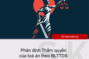 Phân định Thẩm quyền của toà án nhân dân các cấp theo BLTTDS